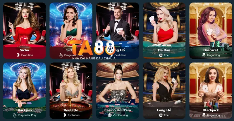 Kinh nghiệm khi tham gia chơi Casino Ta88