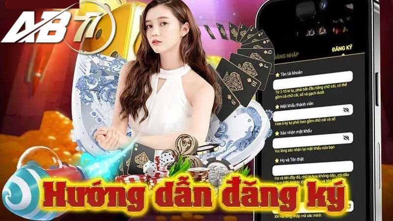 Thao tác hướng dẫn đăng ký AB77 chi tiết, đơn giản